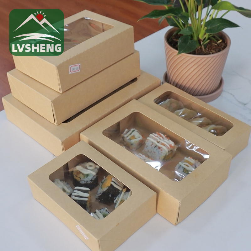 Lihlahisoa tse ncha tse tsoang Xiamen LCSSHNG FORTHENG -SUSUSHI TOGO Lebokose le fensetere e hlakileng
