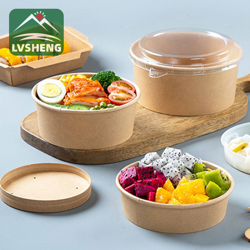 Kraft Paper Salate Bowl