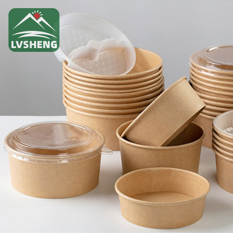 Lijana tsa pampiri le Convex Lid 24oz