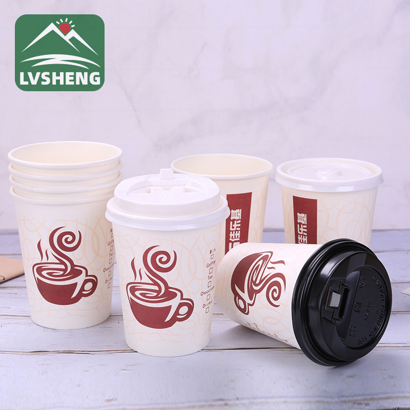 Likopi tsa pampiri tse 6 oz