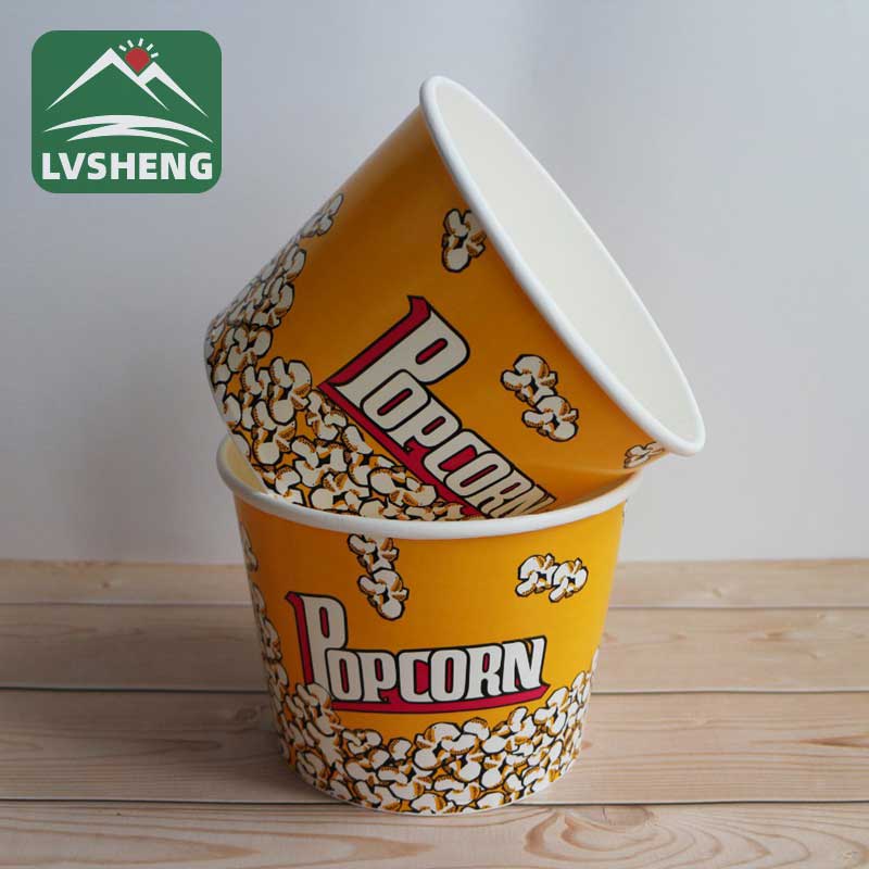 Libakete tsa Popcorn tsa pampiri